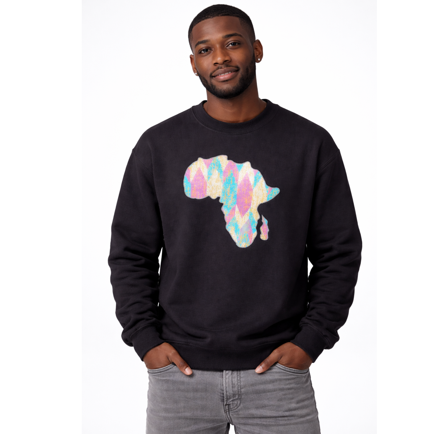 Pastel Africa Heritage Sweatshirt – Unisex
