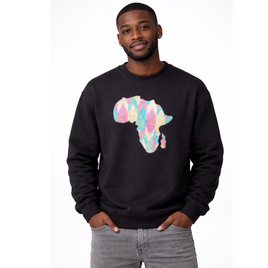 Pastel Africa Heritage Sweatshirt – Unisex