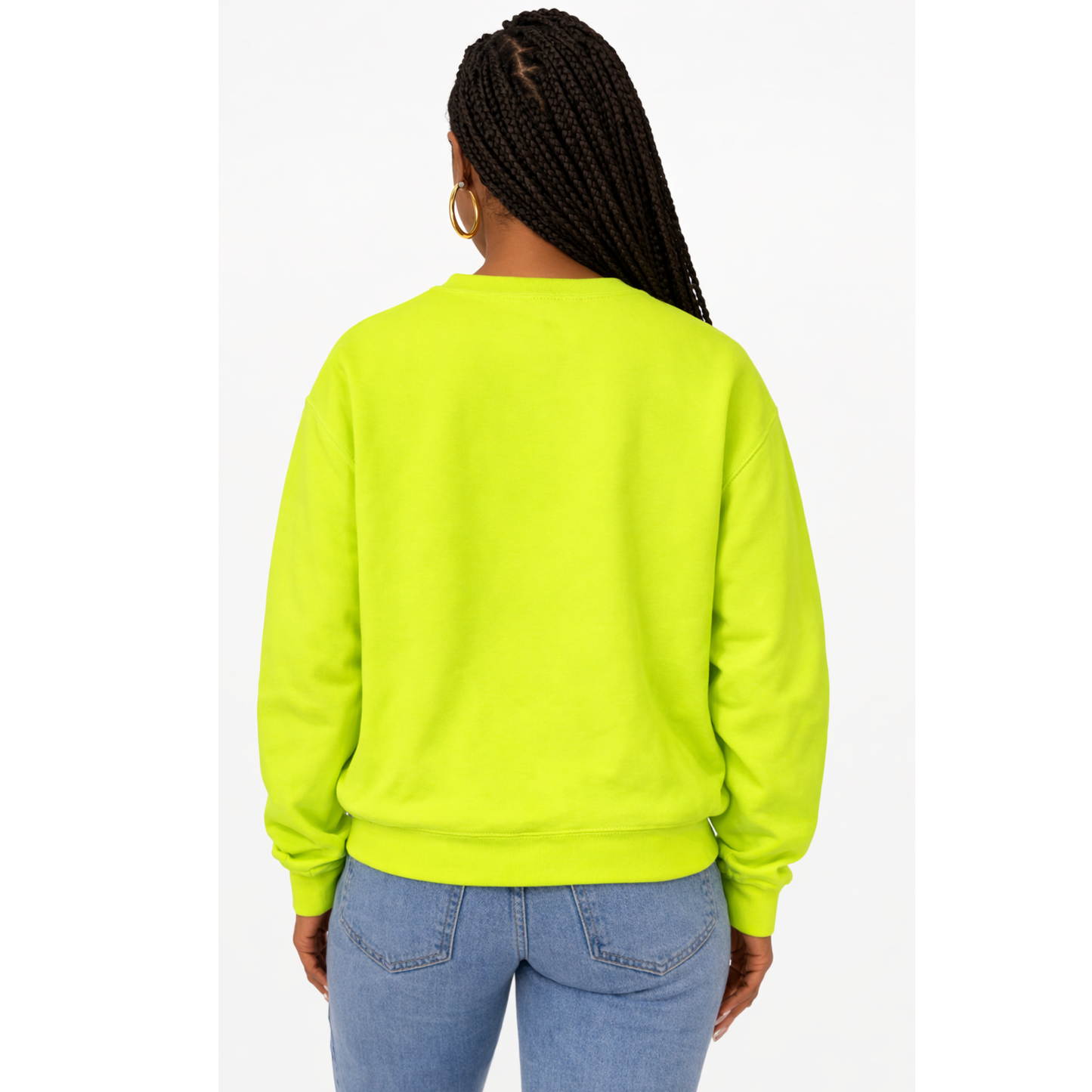 Neon Kente Gye Nyame Sweatshirt – Unisex