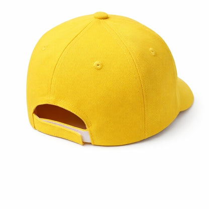 ALLAFRICA Kente Patch Heritage Cap – Gold Yellow